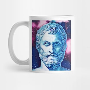 Thales of Miletus Snowy Portrait | Thales of Miletus Artwork 13 Mug